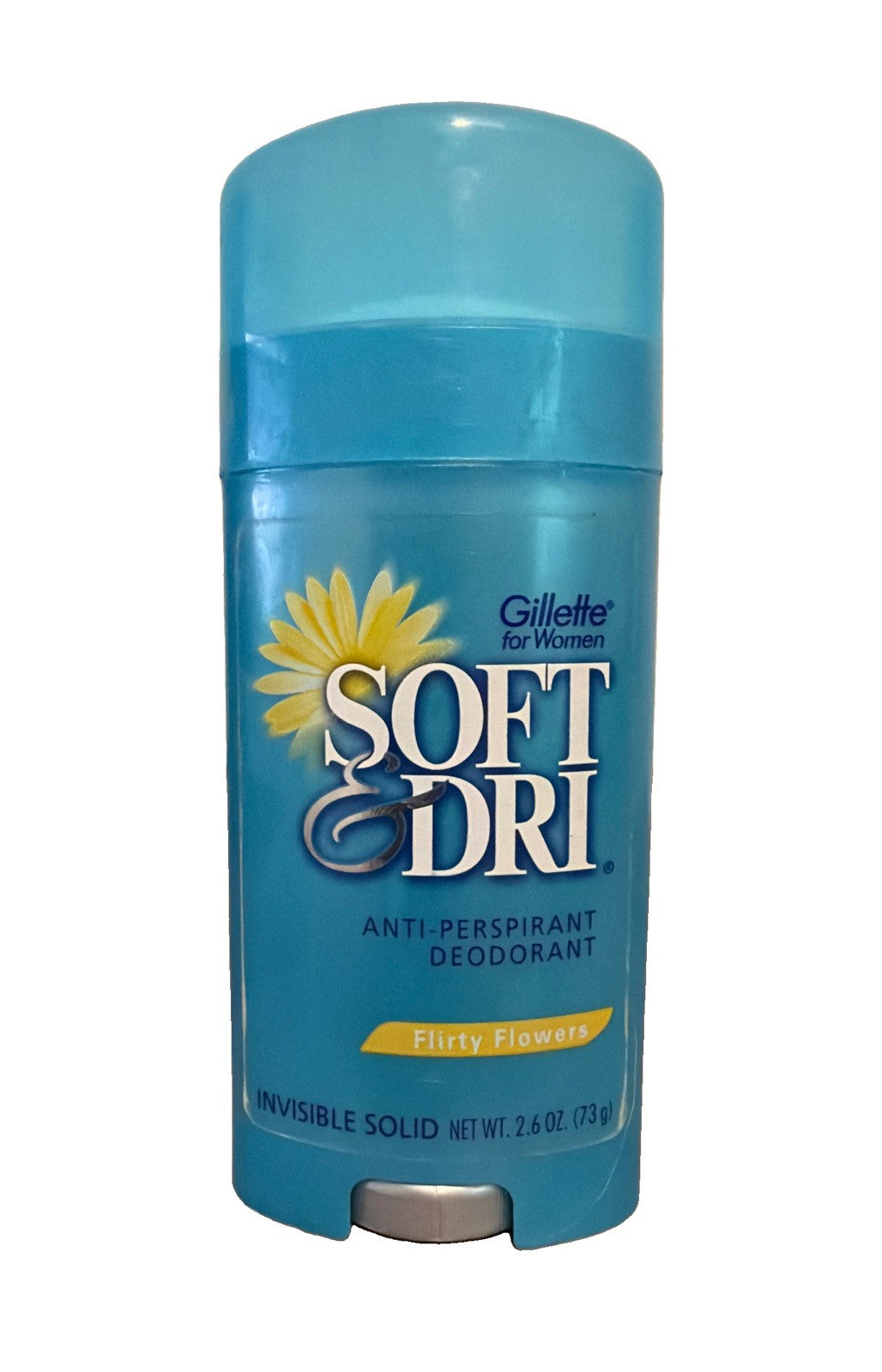 Vintage Soft & Dri 2001 Flirty Flowers Anti-Perspirant Deodorant Solid 2.6oz