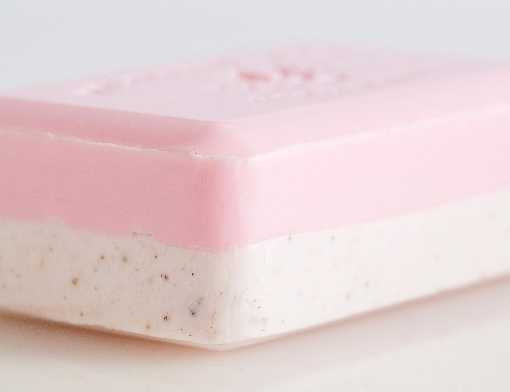 Take-Two 2-in-1 Fleurs Scented Exfoliating & Gentle Cleansing Soap 7oz