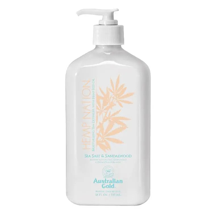 Australian Gold Hemp Nation Moisturizing Tan Extender Seasalt Sandalwood