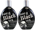 Dark Bronzer Tanning Lotion 50X - Indoor Outdoor Sunless Tanning Serum (2 Pack)