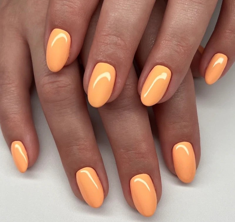 UV Gel Nail Polish Mandarin Glow - Long-lasting Soak Off Color