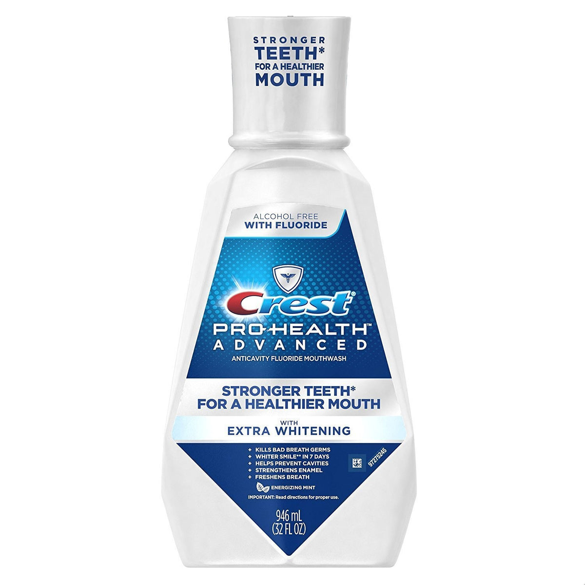 Crest Pro-Health Advanced Whitening Mouthwash - Extra Fresh Mint 32 Oz