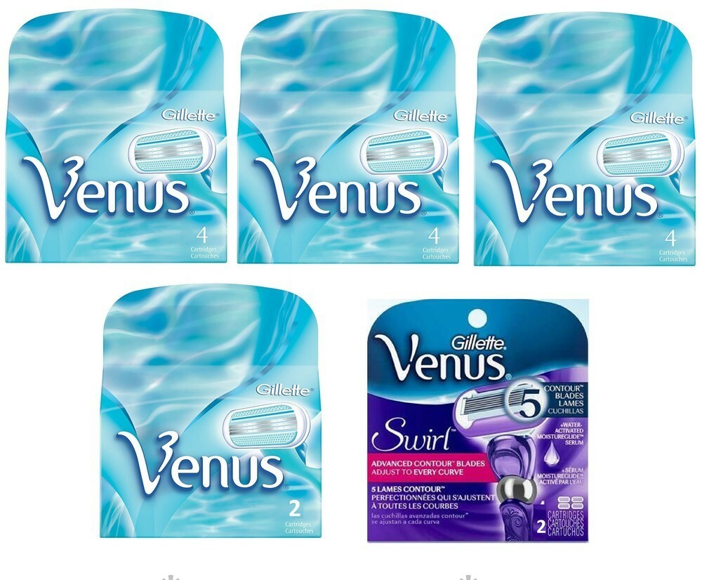 Gillette Venus Razor Refills Pack - 16 Cartridges for Smooth Shaving