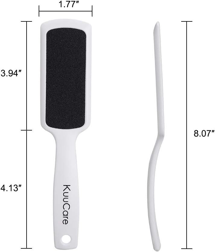 Foot File Set - Double-Sided Callus Remover for Feet, Pedicure Tool Kit