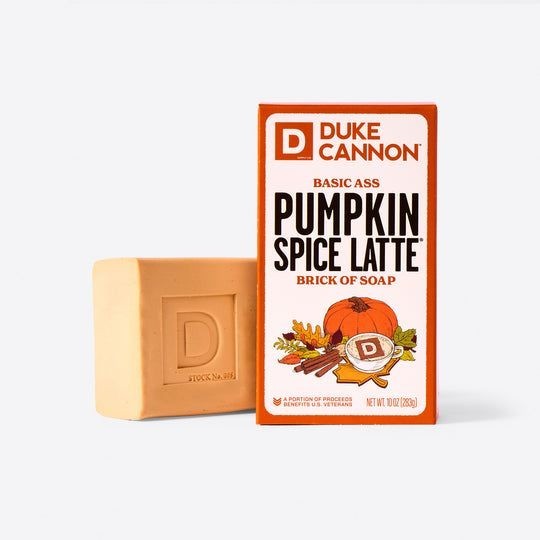 Pumpkin Spice Latte Brick of Soap - Limited Edition Autumn Scent, 10oz