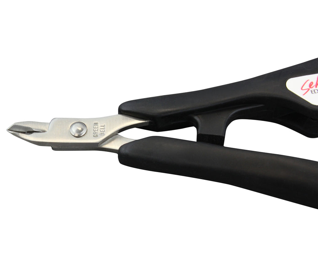 Seki Edge Flat Slant Tip Cuticle Nipper SS-301 for Precise Nail Care