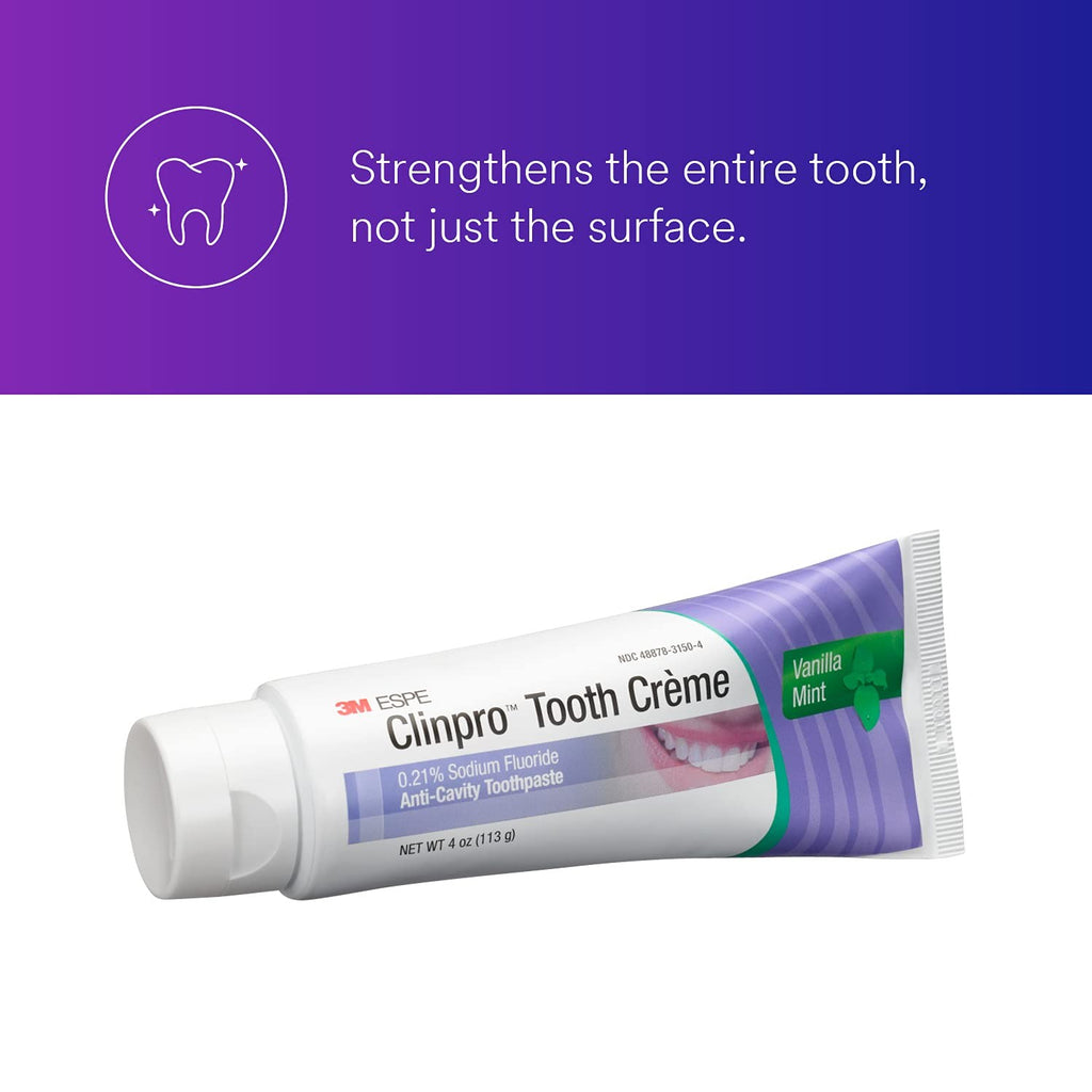 3M Clinpro Anti-Cavity Toothpaste with Fluoride & Calcium 4oz