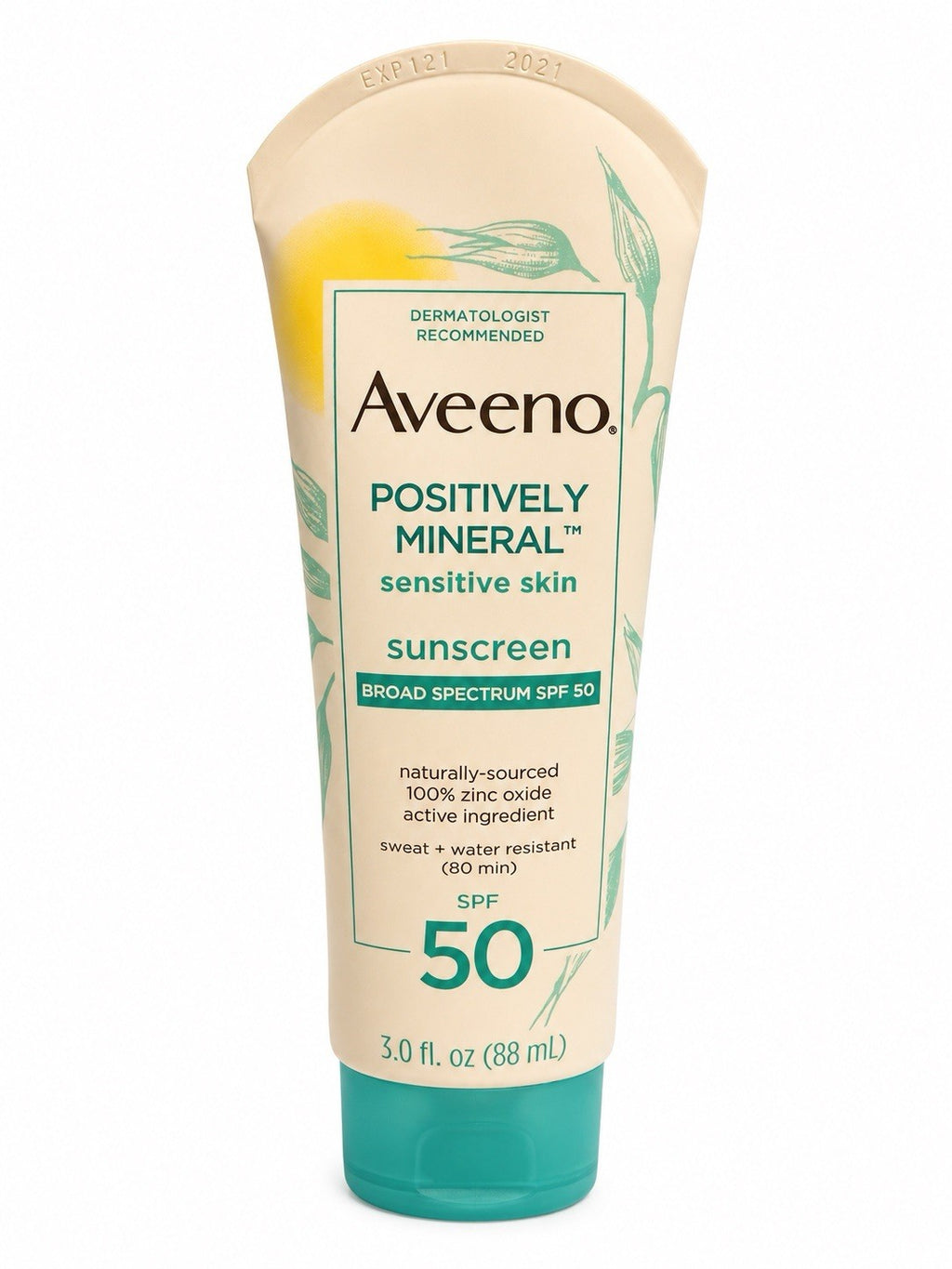 Mineral Sunscreen Lotion SPF 50 for Sensitive Skin - 3 oz, Discontinued