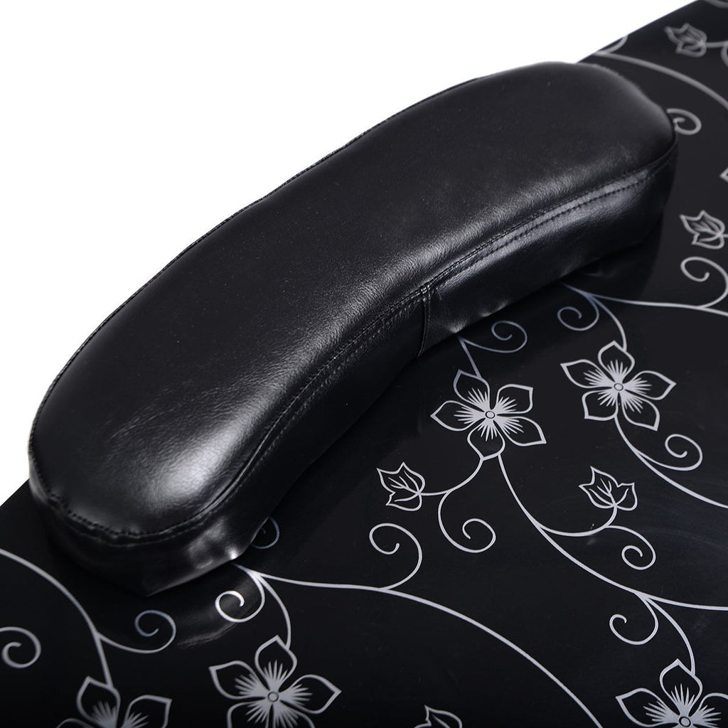 Portable Manicure Nail Table with Storage and Folding Design