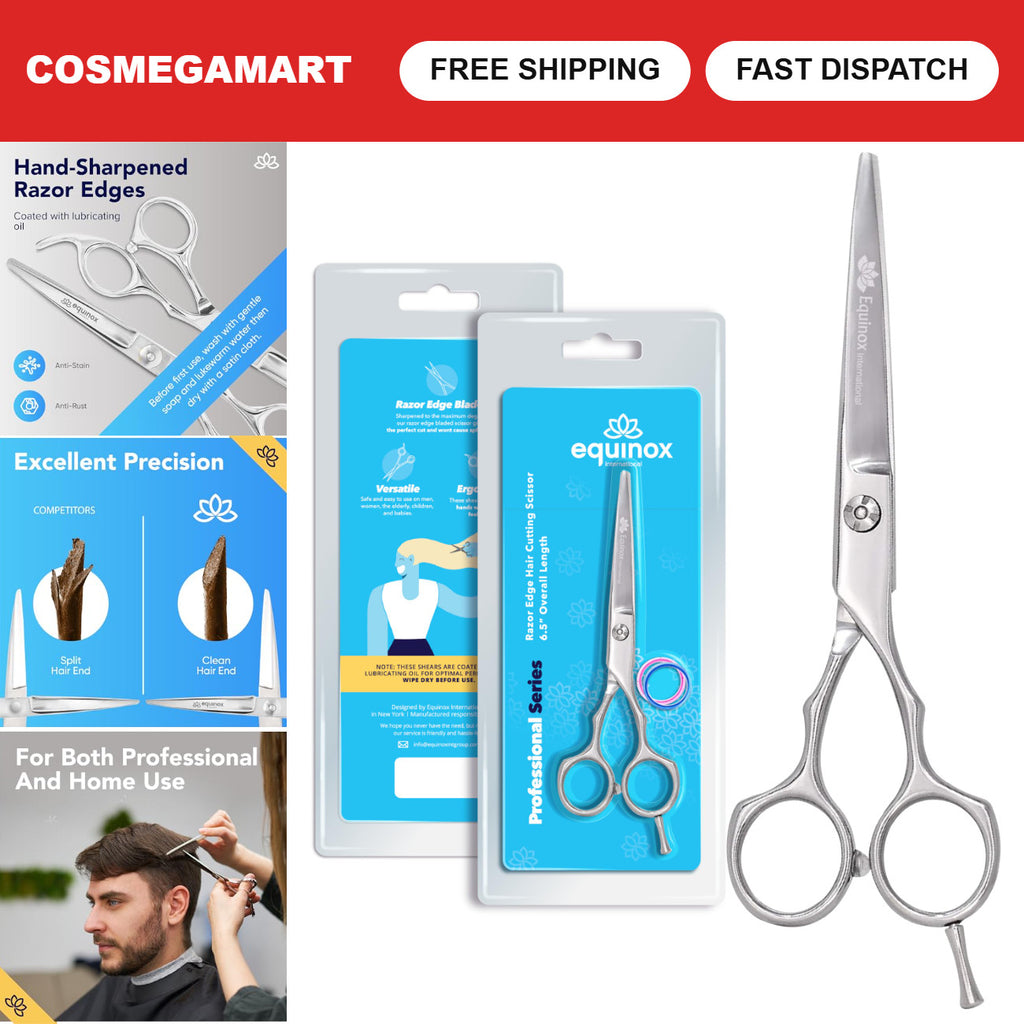 Professional 6-Inch Hair Cutting Scissors for Salon & Barber Use