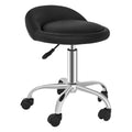 Adjustable Swivel Stool with Wheels for Salon Spa Tattoo Black