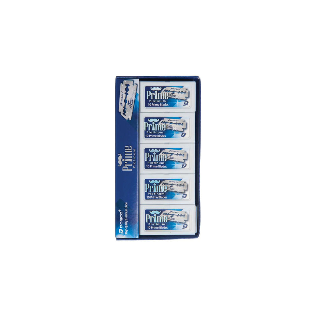 Double Edge Razor Blades Pack - Prime Platinum STP301, 100-1000 Blades
