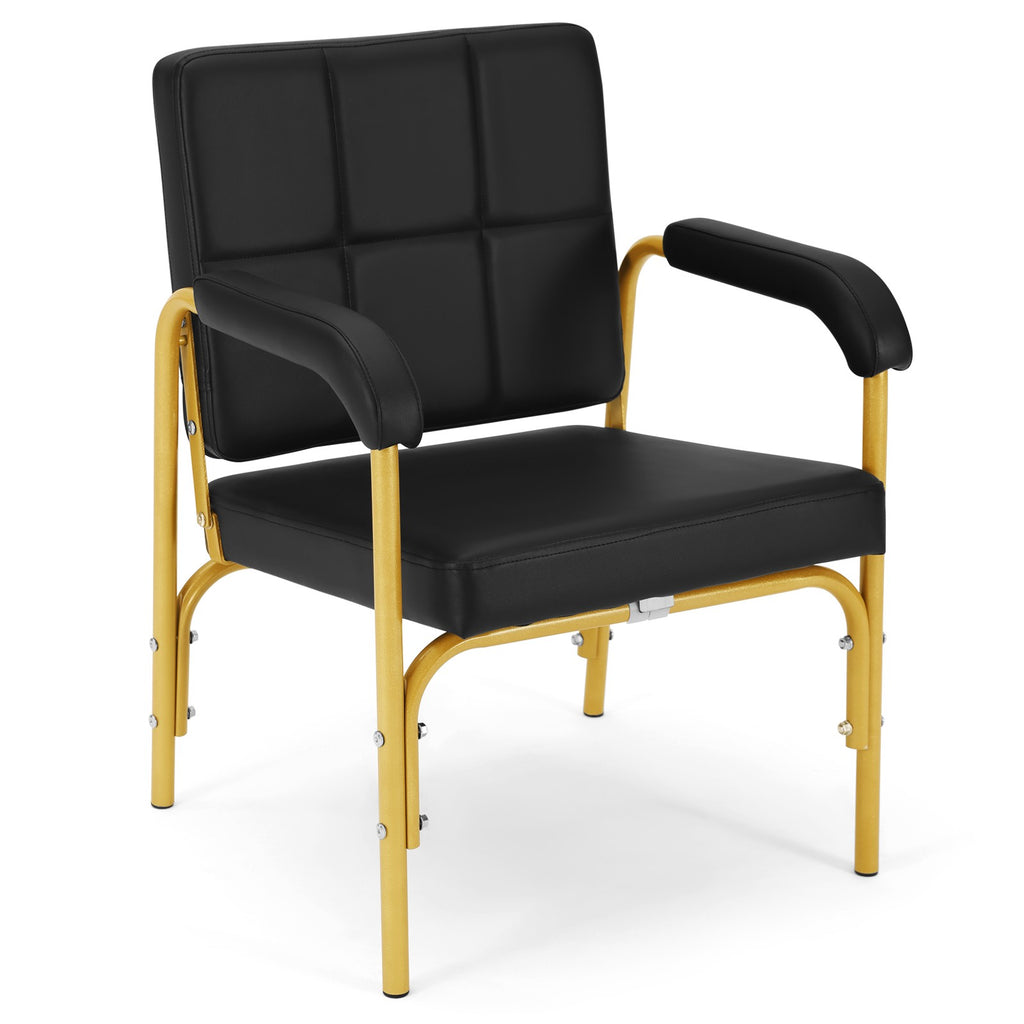 All Purpose Barber Shampoo Chair Salon Recliner with Adjustable Recline & Comfort Padding