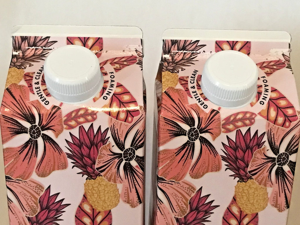 Pink Pineapple Sunrise Foam Hand Soap Refill Cartons - 32 oz, 2 Pack