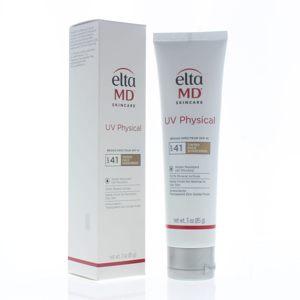 Mineral Tinted Face Sunscreen SPF 41 Water-Resistant 85g/3oz