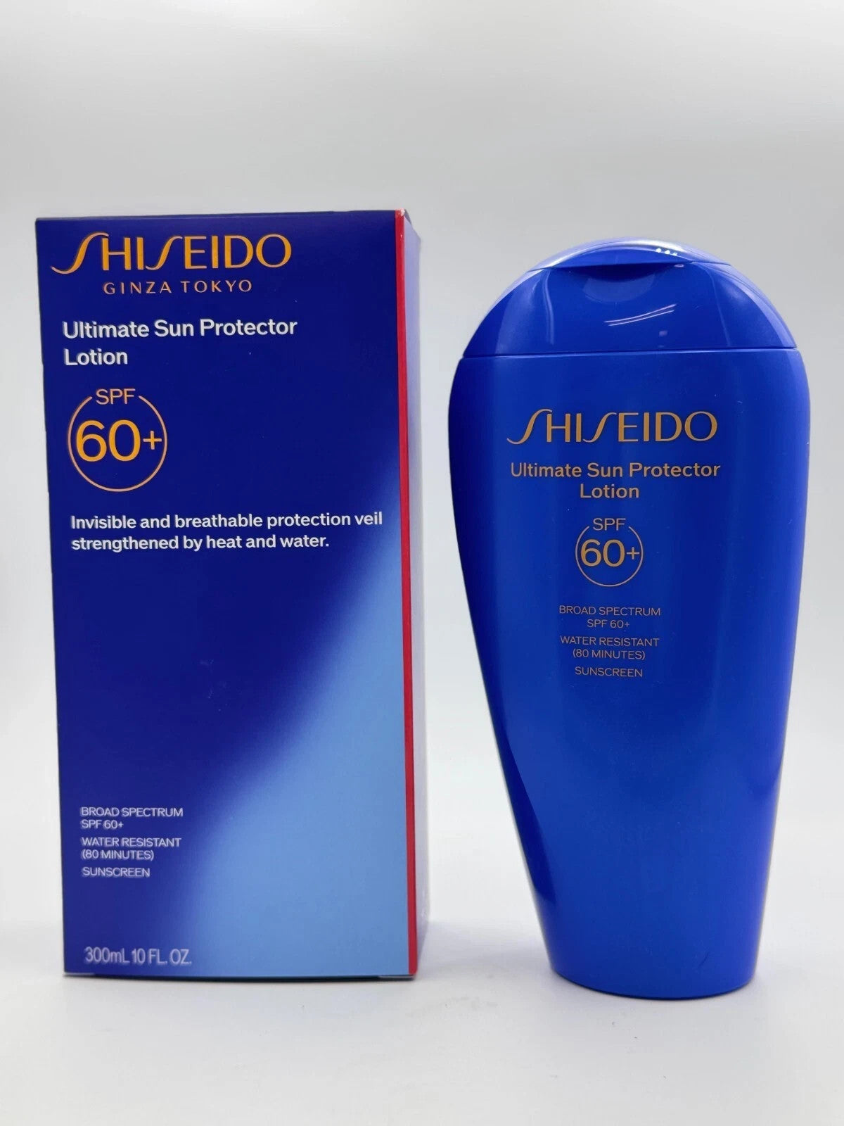 Shiseido Sun Protector Lotion SPF 60+ Large 10 oz / 300ml - Authentic, New