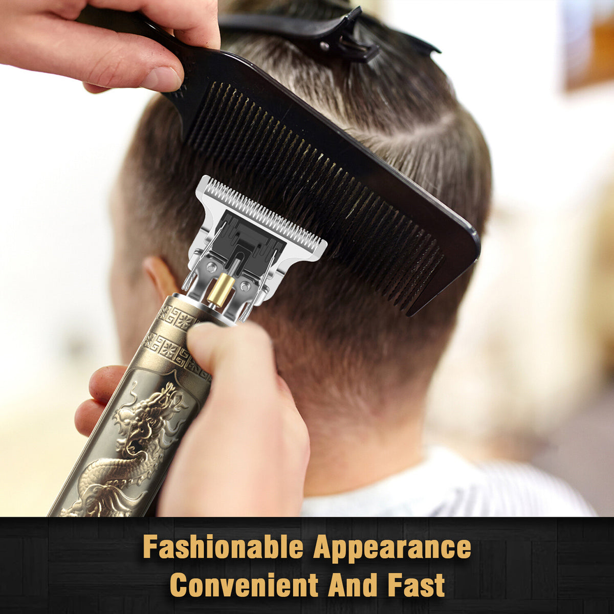 Portable Electric Razor for Men Trimmer Hair Remover Shaver - Cordless & Compact