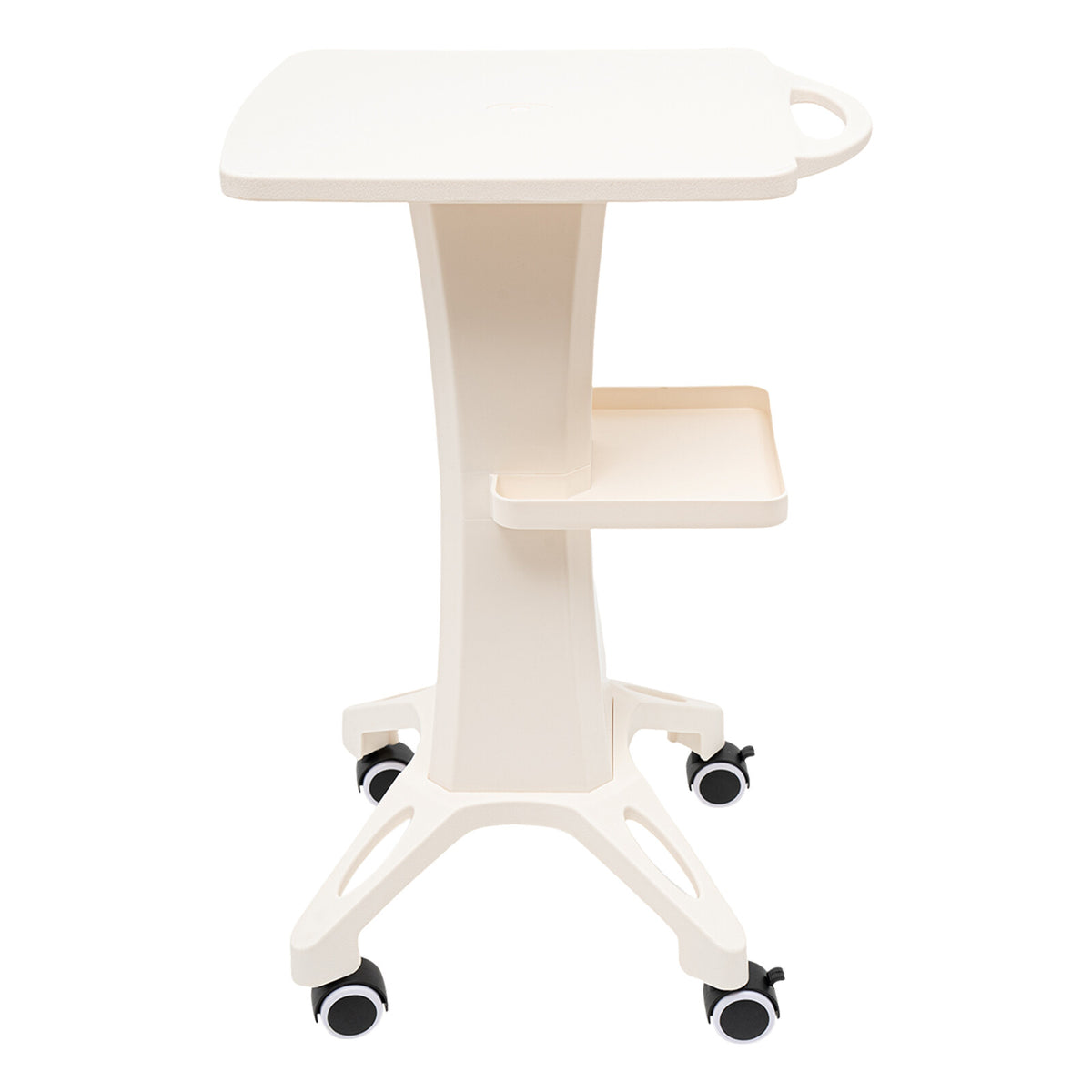 Beauty Salon Rolling Cart with 4 Wheels, Floor Standing Instrument Storage