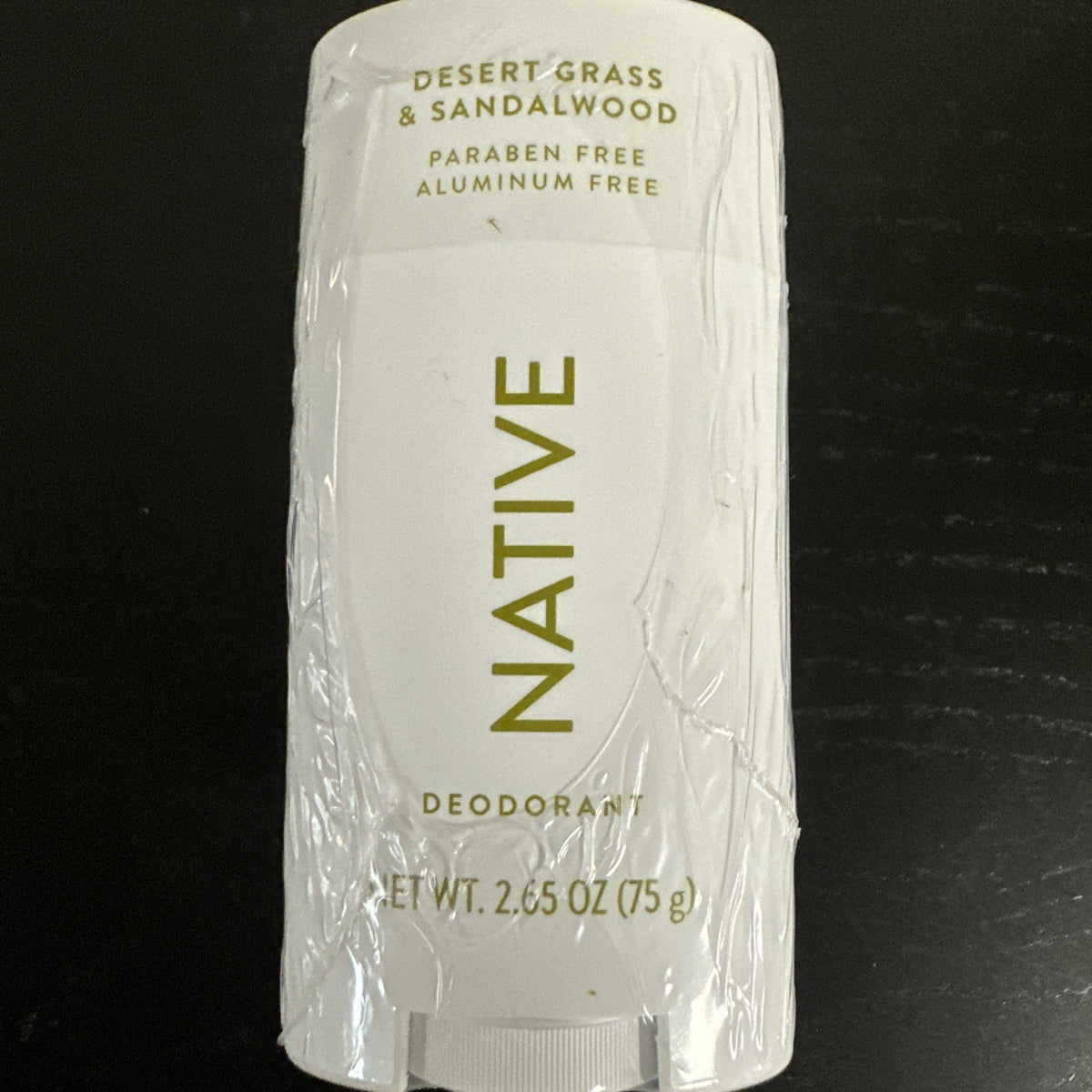 Native Deodorant Lot of 3 Desert Grass & Sandalwood - Paraben & Aluminum Free