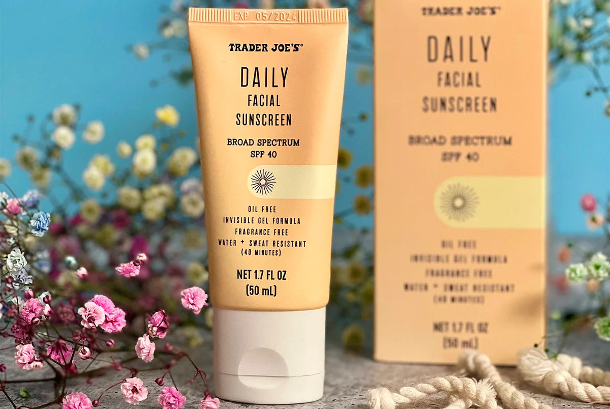 Facial Sunscreen SPF 40 - Lightweight Invisible Gel for Daily Use