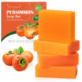 Persimmon Deodorizing Soap Bar – 4 Pack for All Skin Types, Multifunction Face, Body & Hands