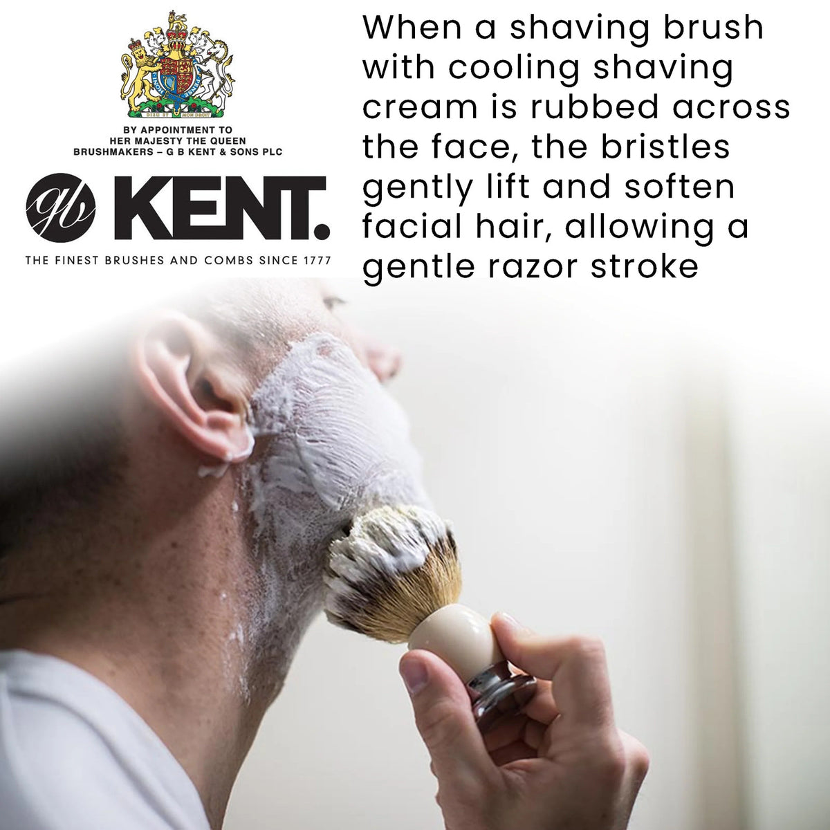 Luxury Menthol Shaving Cream - 125ml Cooling & Skin Conditioning