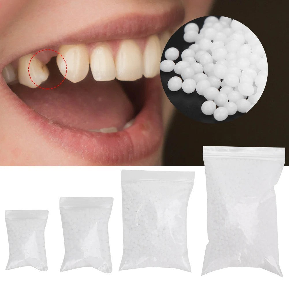 Temporary Tooth Repair Beads Kit for Broken & Missing Teeth - DIY Dental Filling Material