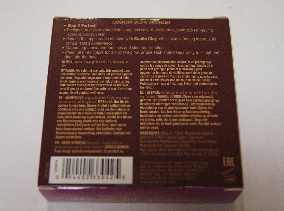 Custom Glow Bronzer Powder Face & Body - Sunless Tanning, 8g