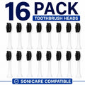 Replacement Toothbrush Heads for Philips Sonicare - Various Sizes, 2 Pack