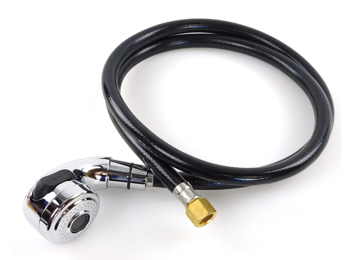 Chrome Shampoo Sprayer with Rubber Hose - SA-17D