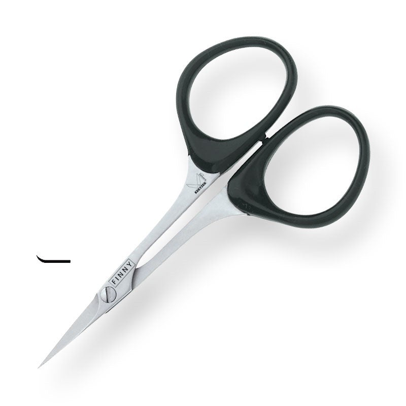 3.5-Inch Curved Cuticle Scissors - Precision Nail & Embroidery Tools
