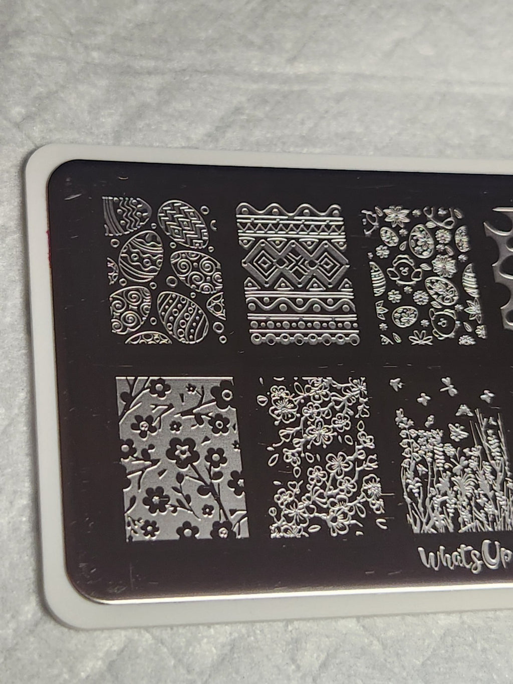 Spring Elation Nail Stamping Plate B017 for Creative Nail Art