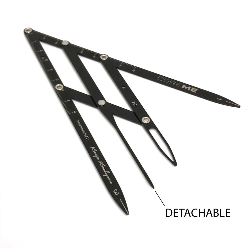 Eyebrow Microblading Golden Mean Caliper for Perfect Symmetry