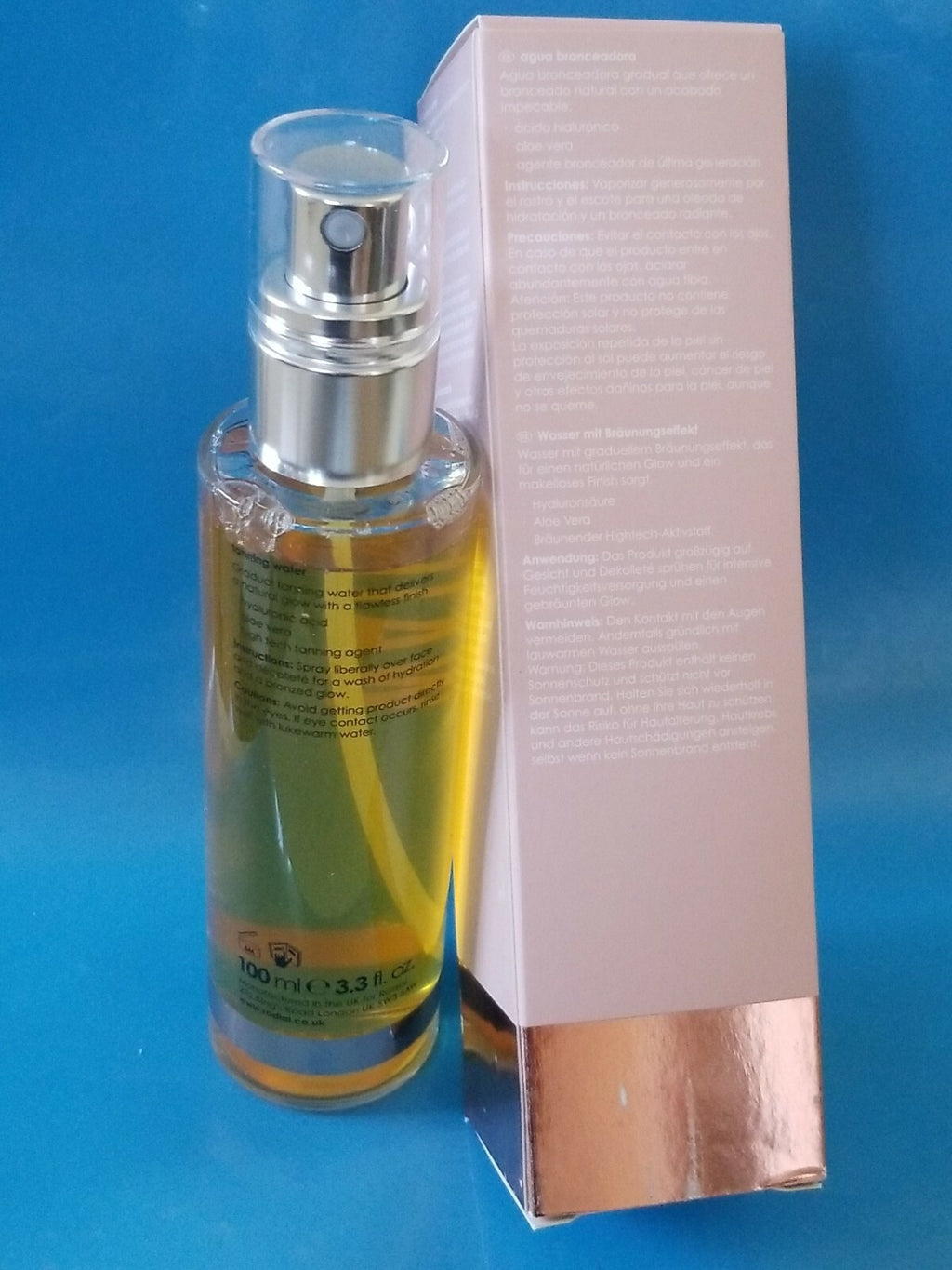 Tanning Water Spray with Hyaluronic Acid - 3.3 fl oz / 100 mL