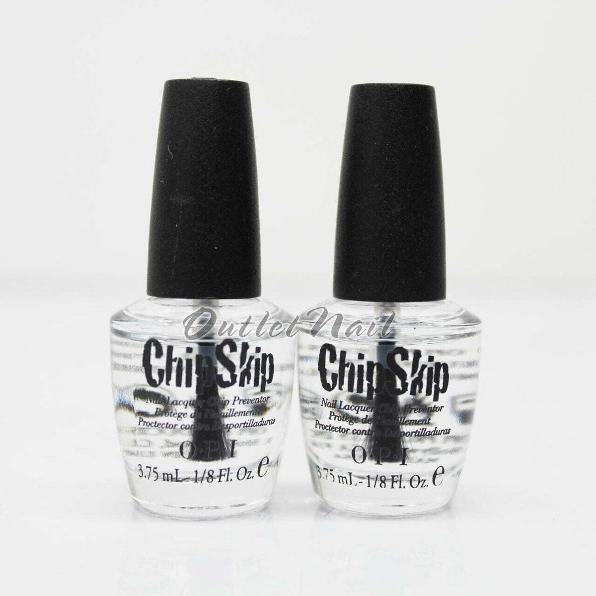 Mini Nail Care Set - 2 OPI ChipSkip Nail Lacquer Preventors 1/8 oz