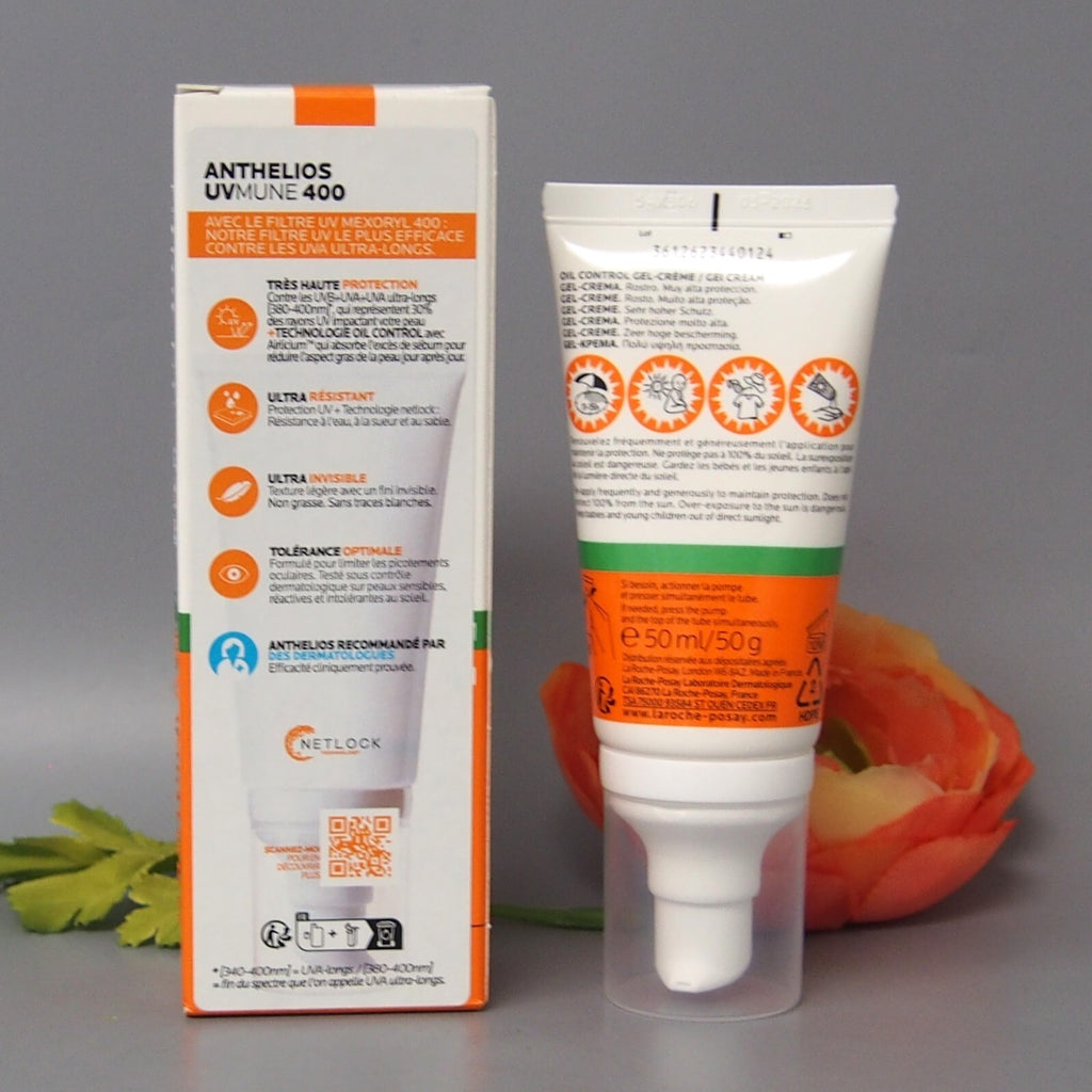 SPF50+ Sunscreen Gel Cream with Dry Touch Finish 50ml - Sensitive Skin