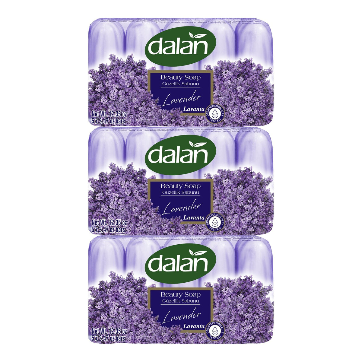Lavender Beauty Soap Bars - Pack of 15, Calming Aromatic Cleansing
