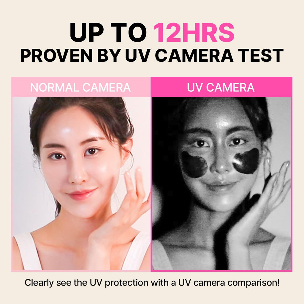 UV Patch SPF 50+ Sun Protection with Hyaluronic Acid for Outdoor Skin Care