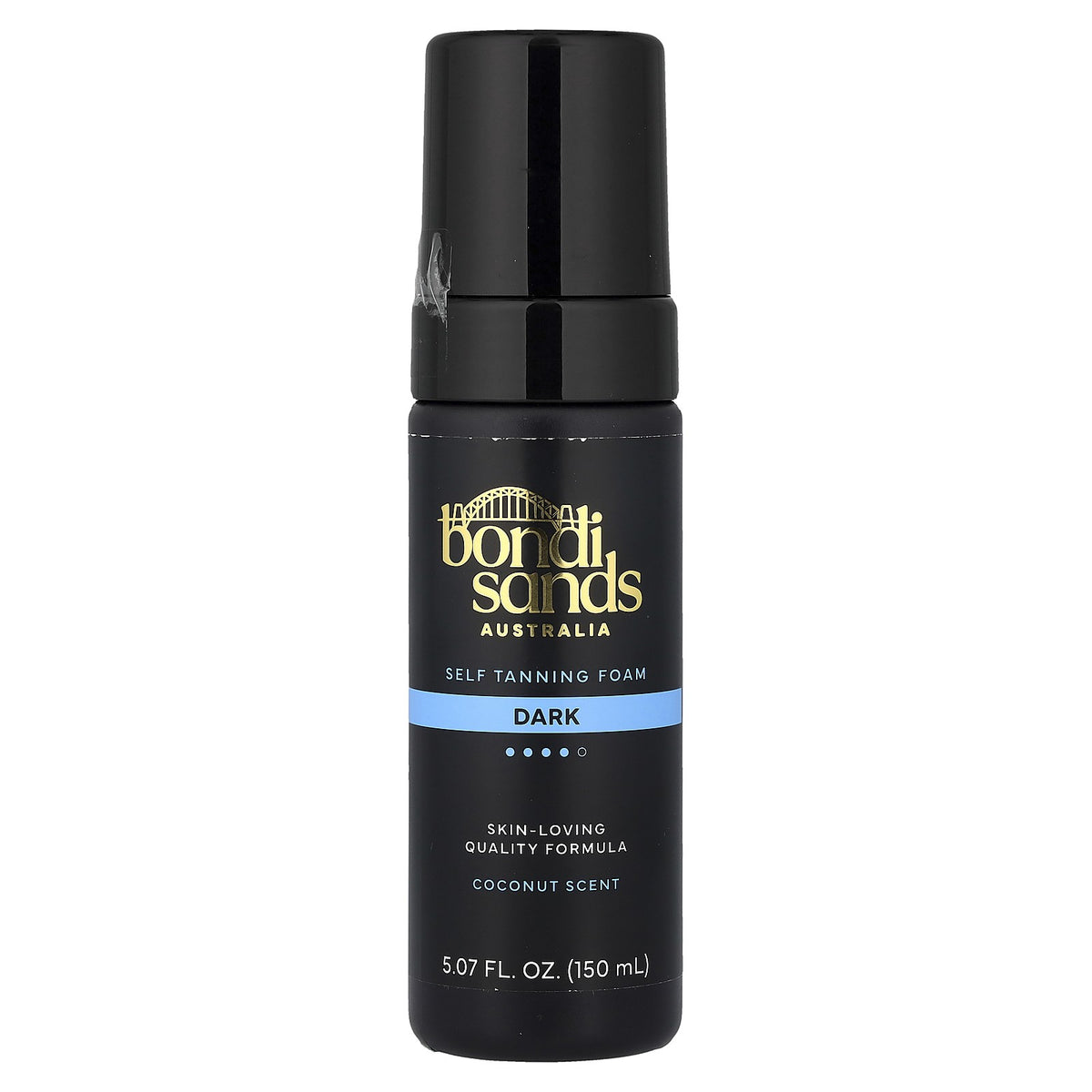 Dark Self Tanning Foam with Coconut - Hydrating & Long-Lasting, 5.07 fl oz