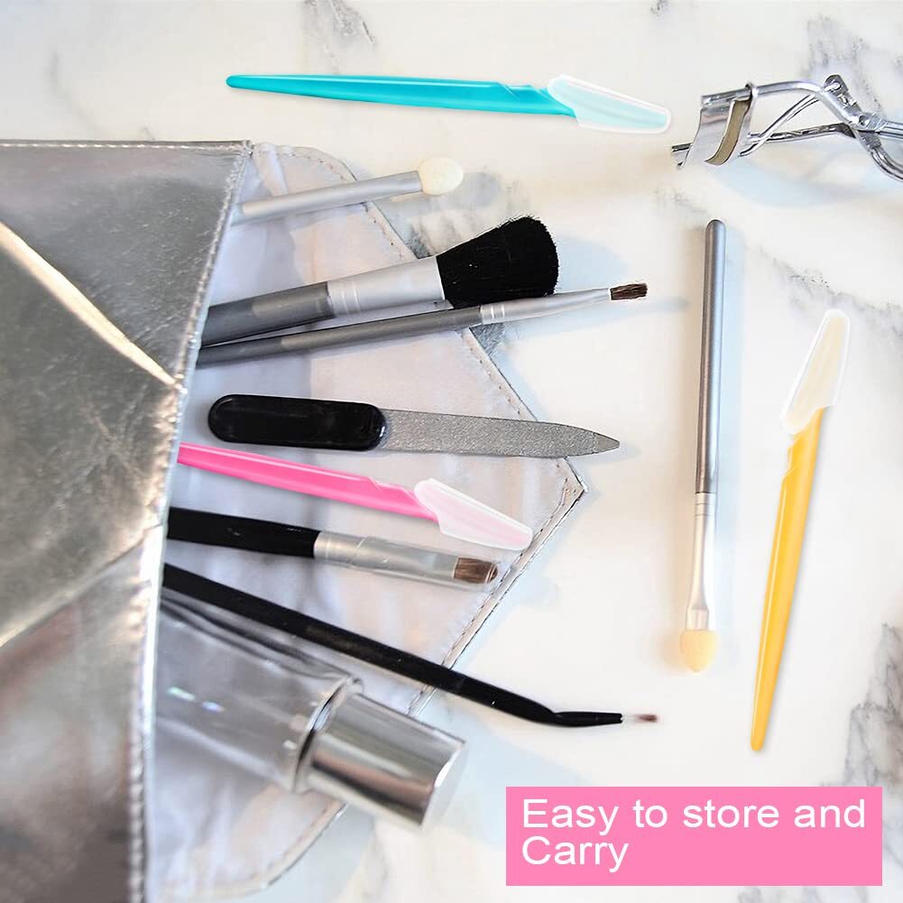 Multipurpose Eyebrow Razors 48 Pcs Facial Hair Removers & Trimmers Set