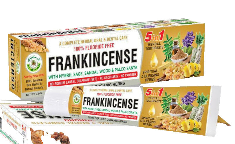 Organic Herbal Toothpaste Set - Fluoride-Free, Deep Clean & Refreshing
