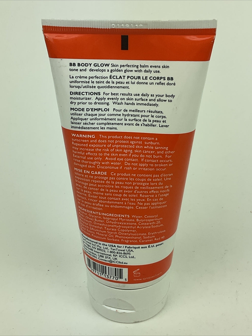 Self-Tanning Body Cream - BB Glow Body Perfecting Lotion 5.7 oz