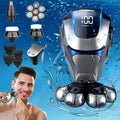 7D Electric Head Shaver for Bald Men Wet Dry Upgrade 9-in-1 Floating Head
