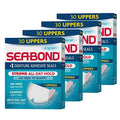 Denture Adhesive Seals - Zinc-Free, All-Day Secure Fit for Upper Dentures