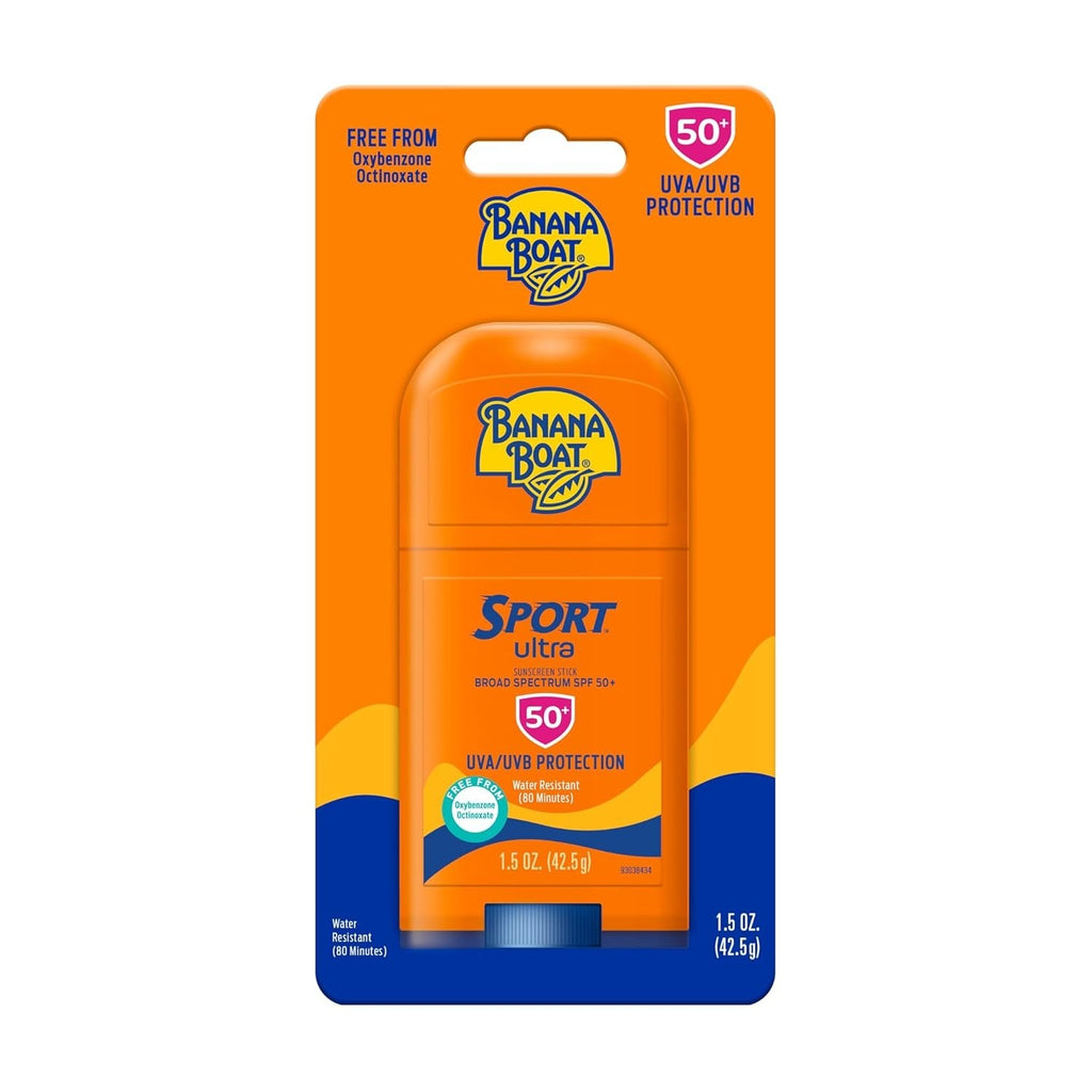 SPF 50 Sunscreen Sticks - Ultra Sport, Water-Resistant, 3 Pack