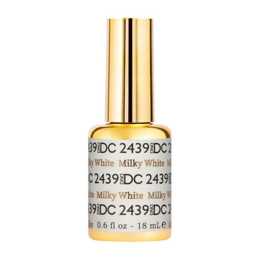Milky White UV/LED Gel Nail Polish #2439 - Long-Lasting, Chip-Resistant
