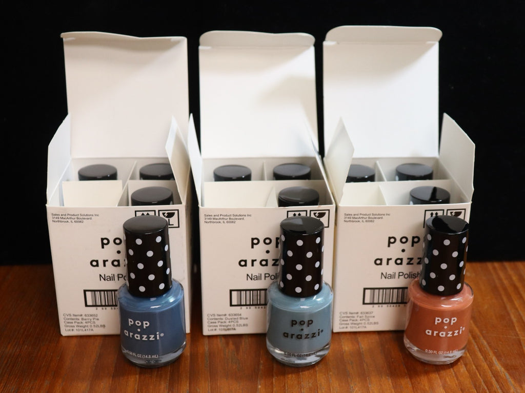 Set of 12 Fall Spice & Berry Pie Nail Polish - Pop-Arazzi