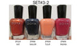 Professional Nail Polish Set - 4 Colors for Salon & Personal Use