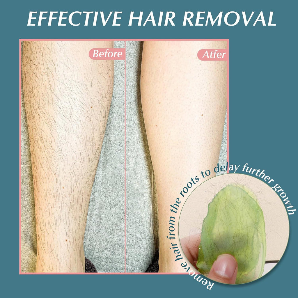 Hard Wax Beads for Hair Removal, Sensitive Skin with Aloe Vera - 1Lb