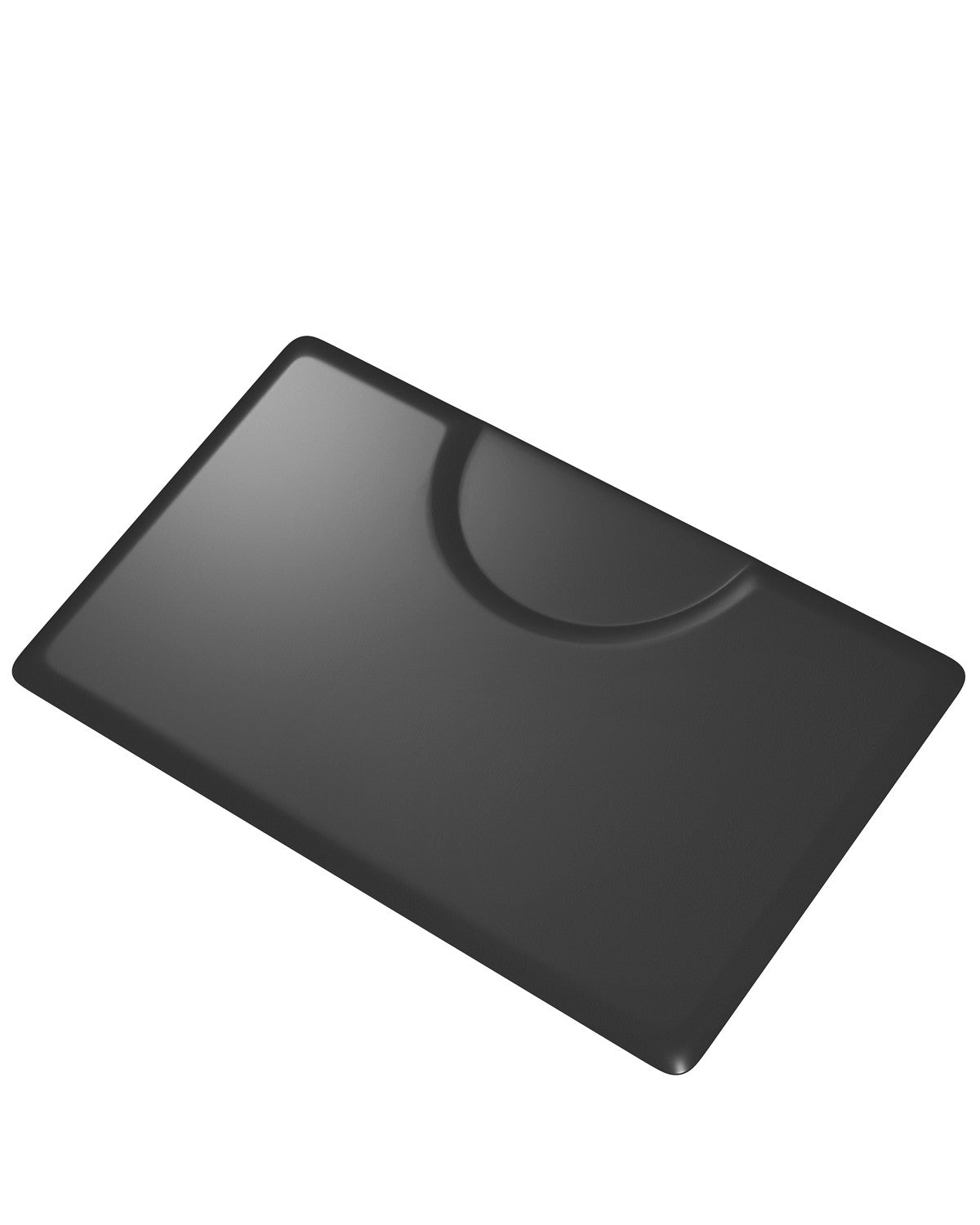 Anti-Fatigue Floor Mat for Salon & Barber Chairs 4x3 ft Black